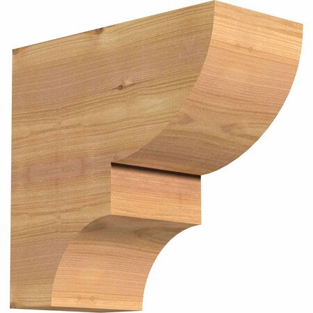 Ekena Millwork Ridgewood Smooth Rafter Tail, Western Red Cedar, 5 1/2"W x 12"H x 12"L RFT06X12X12RID00SWR